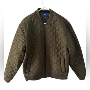 Men’s Apt 9 Quilted Bomber Jacket - Size Large